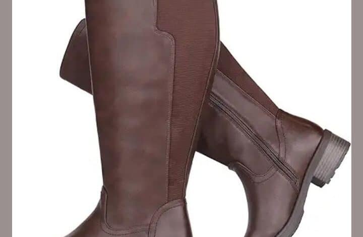 Brown Knee-High Boots