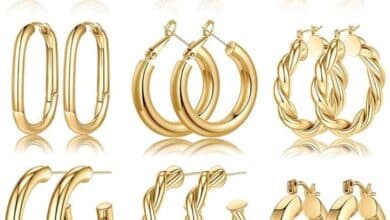 Gold Hoop Earrings