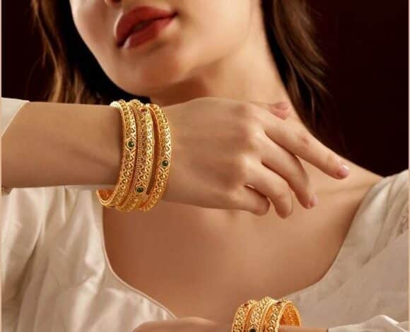 gold bangles design